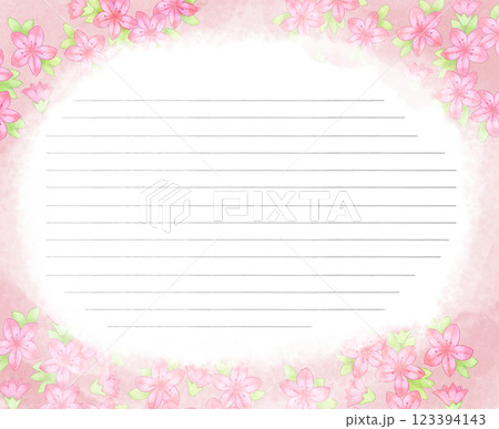 山茶花便箋 山茶花便箋 123394143