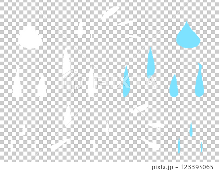 鉛筆畫風格滴水插畫 鉛筆畫風格滴水插畫 123395065