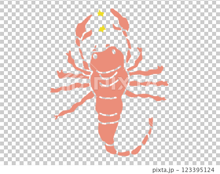 鉛筆畫風格的星座圖解 123395124