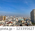 ベトナム　ホーチミン　都市の風景　大気汚染 123395627