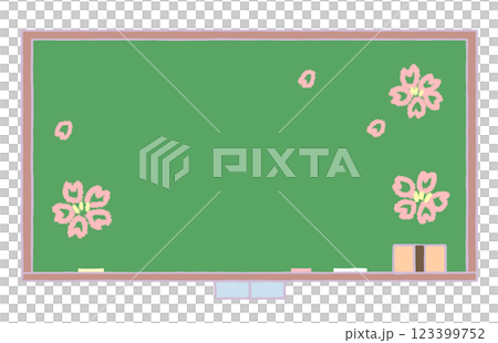 Chalkboard art: Flowers only 123399752