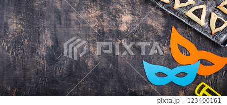 Jewish holiday Purim celebration concept Jewish holiday Purim celebration concept 123400161
