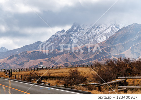 冬の阿蘇くじゅう国立公園 123400917