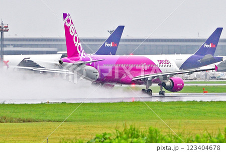 ピーチA320羽田離陸 ピーチA320羽田離陸 123404678
