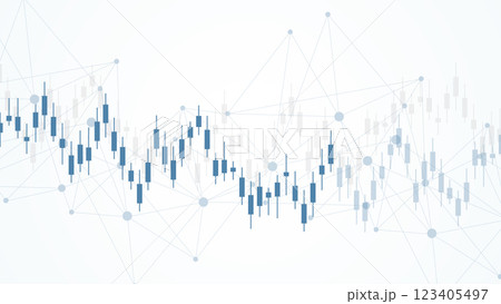 Finance and money technology background concept of business prosperity and asset management . Creative graphic economy and financial growth. Vector illustration 123405497