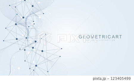 Global network connection. Global business. Social network communication. Internet technology. Vector illustration 123405499