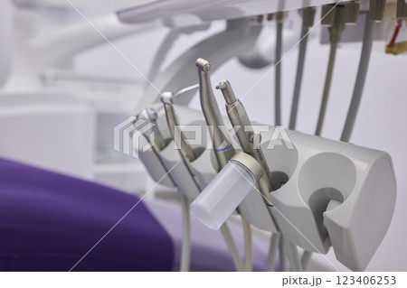Exploring Modern Dental Tools and Equipment Utilized in a Clinic Setting for Effective Care 123406253