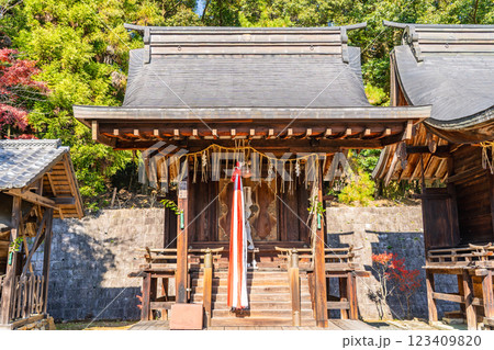 京都市左京区岩倉上蔵町　石座神社（いわくらじんじゃ）山住神社　本殿（十二所明神）西殿 123409820