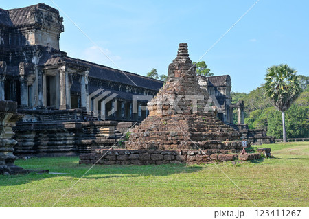 快晴のアンコールワット，アンコール遺跡群／カンボジア 123411267