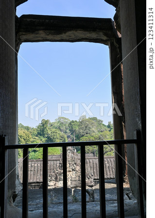 快晴のアンコールワット,アンコール遺跡群/カンボジア 快晴のアンコールワット,アンコール遺跡群/カンボジア 123411314