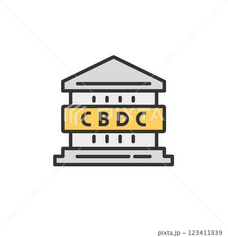 CBDC 中央銀行デジタル通貨 (Central Bank Digital Currency) の 123411839