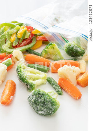 冷凍野菜　野菜の保存　フリーザーバッグ 123412071