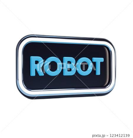 文字の入ったネオンカラーの吹き出し 123412139