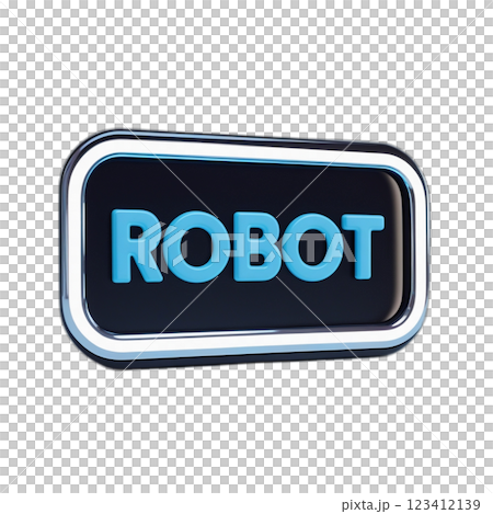 文字の入ったネオンカラーの吹き出し 123412139