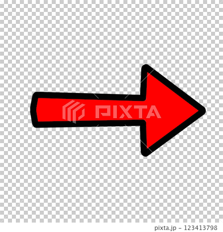 Red right arrow icon (direction, guidance, simple design) Red right arrow icon (direction, guidance, simple design) 123413798