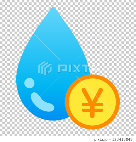 Water and money 123413849