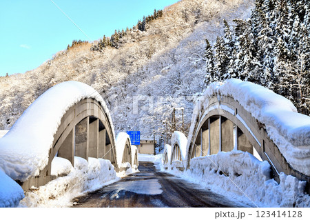 姫川橋/姫川周辺の風景(長野県小谷村)【2024.12】 姫川橋/姫川周辺の風景(長野県小谷村)【2024.12】 123414128