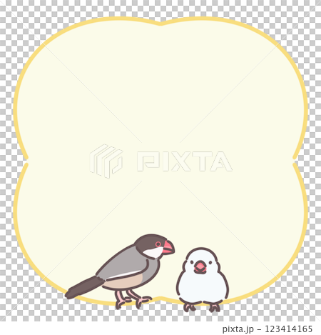 Java sparrow copy space Java sparrow copy space 123414165