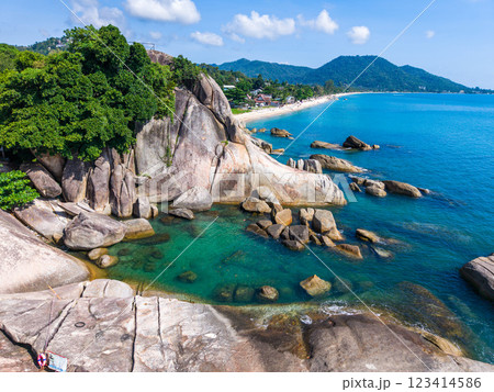 Grandfather and Grandmother Rocks, Hin Ta Hin Yai, in koh Samui island, Thailand Grandfather and Grandmother Rocks, Hin Ta Hin Yai, in koh Samui island, Thailand 123414586