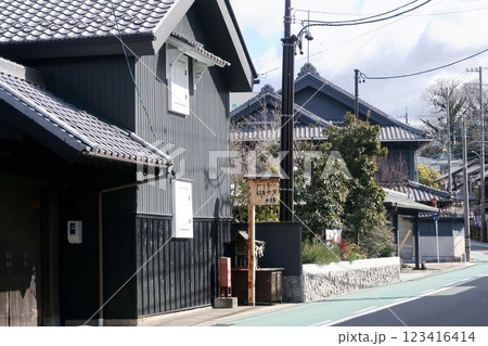多治見市オリベストリートの町並み 多治見市オリベストリートの町並み 123416414