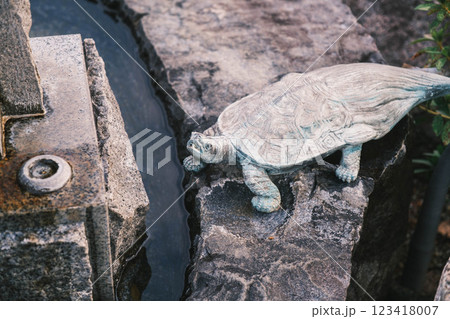 [明日香村]亀のオブジェ 123418007