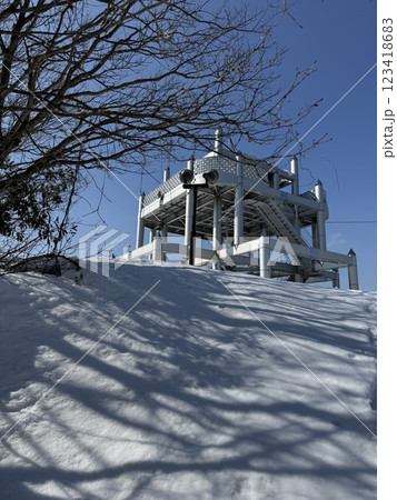 冬の風の城（猿倉山　※富山県　富山市） 123418683