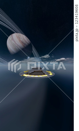 惑星とUFO 惑星とUFO 123419608