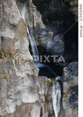 轟の滝（高知県香美市）（冬） 123420940