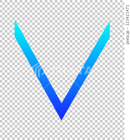 Down arrow, light blue to blue gradation Down arrow, light blue to blue gradation 123421471