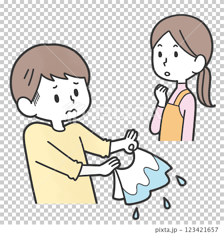 Support staff who notice children's weaknesses 123421657