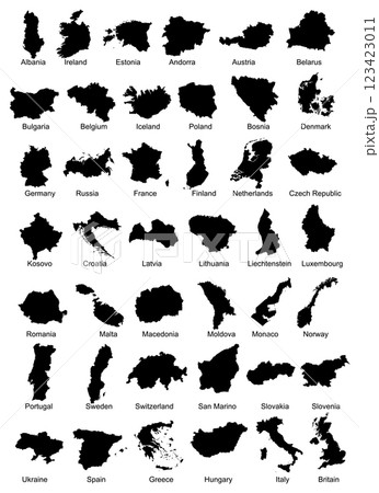 42 Europe Countries 42 Europe Countries 123423011