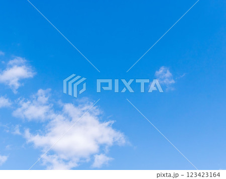 冬の青空と雲108 冬の青空と雲108 123423164