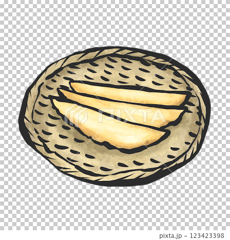 鯡魚子手繪插畫 123423398