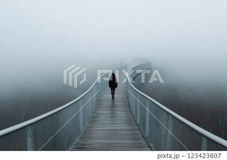 Endless path: A symbolic road stretching toward the horizon, representing the journey to infinity and beyond, filled with mystery and limitless possibilities in its boundless expanse. Endless path: A symbolic road stretching toward the horizon, representing the journey to infinity and beyond, filled with mystery and limitless possibilities in its boundless expanse. 123423607
