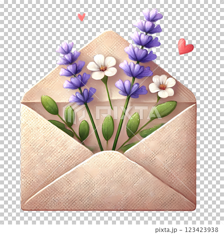 lavender in envelope lavender in envelope 123423938