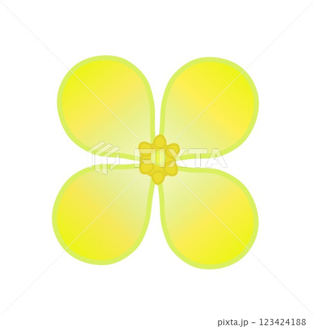 菜の花のイラスト 123424188