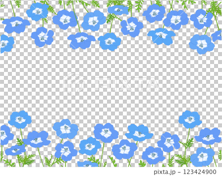Nemophila Frame ① Top and Bottom Nemophila Frame ① Top and Bottom 123424900