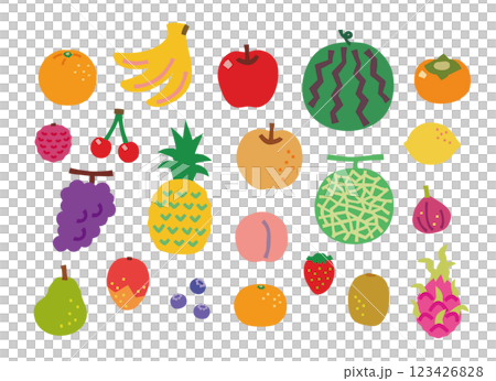 果物・くだもののイラスト 123426828