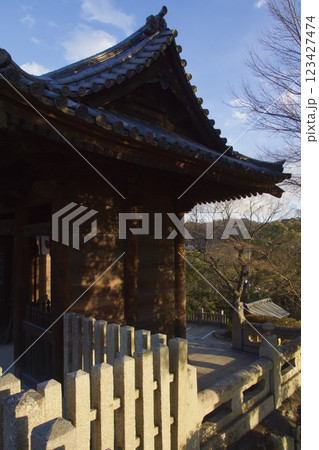 倉敷の風景 阿智神社 鶴形山 倉敷の風景 阿智神社 鶴形山 123427474