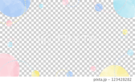 Round pop frame, watercolor colors Round pop frame, watercolor colors 123428282