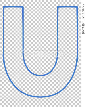 シンプルなアルファベットのイラスト素材 123428727