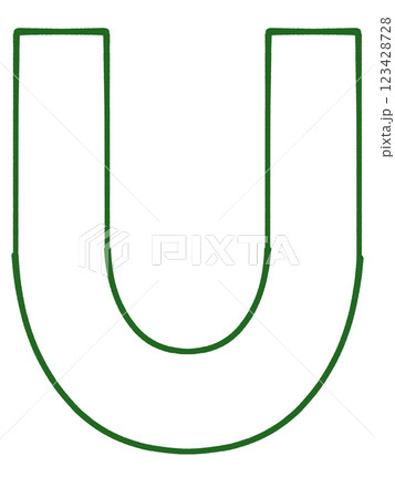 シンプルなアルファベットのイラスト素材 シンプルなアルファベットのイラスト素材 123428728