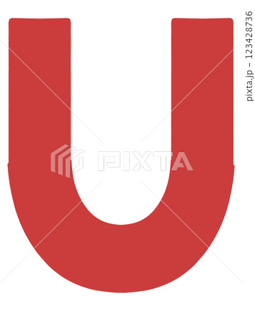 シンプルなアルファベットのイラスト素材 123428736