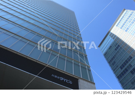 秋葉原 街並み 秋葉原 街並み 123429546