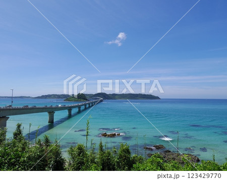 角島大橋(山口県下関市) 123429770