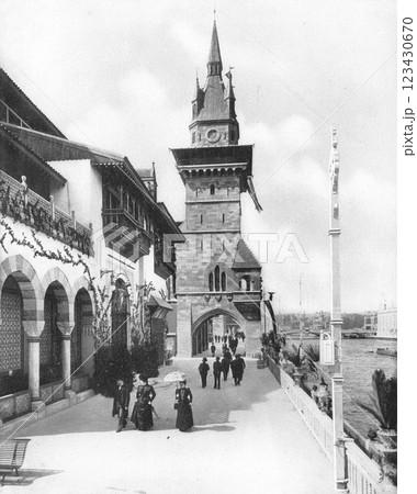 1900年　パリ万博　ハンガリーのパビリオン 123430670