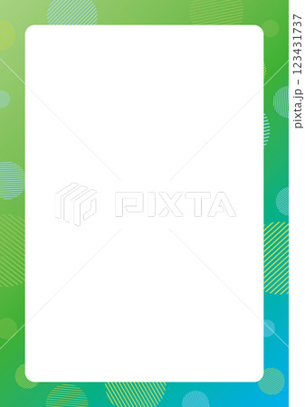 カラフルでシンプルな図形とストライプの背景イラスト カラフルでシンプルな図形とストライプの背景イラスト 123431737