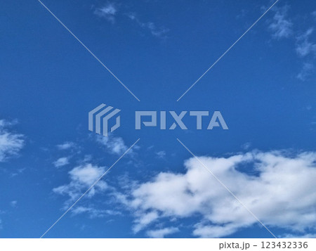 青空に浮かぶ龍のような雲 123432336