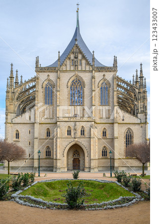 Roman Catholic Church of Saint Barbara in Kutna Hora town in the Central Bohemian Region of the Czech Republic Roman Catholic Church of Saint Barbara in Kutna Hora town in the Central Bohemian Region of the Czech Republic 123433007