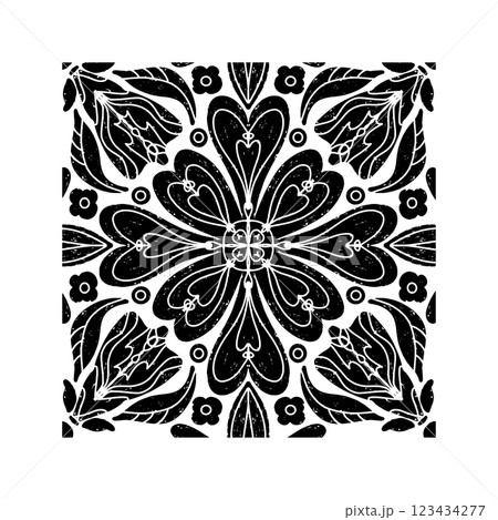 floral ornament in victorian style floral ornament in victorian style 123434277